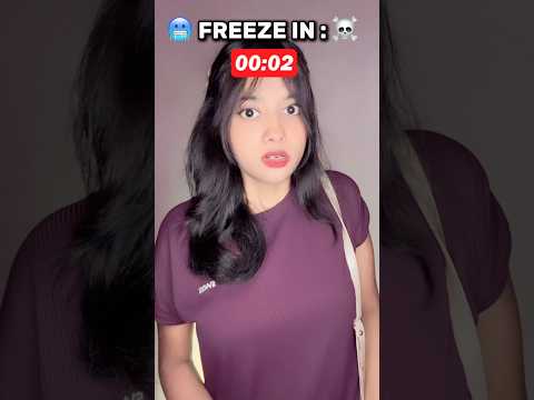 Every Time the Countdown Ends, I Freeze 😨☠️ #shorts #ytshorts
