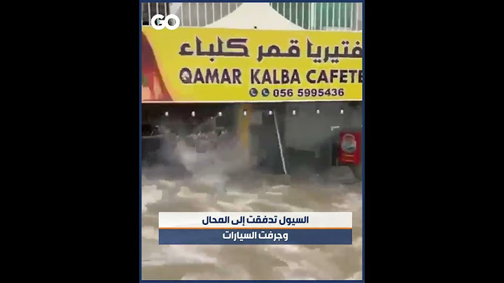 الميادين Go | سيول جارفة تجتاح الفجيرة والمناطق الشرقية في الإمارات