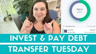 Big Debt Payment With YouTube Paycheck | Transfer Tuesday