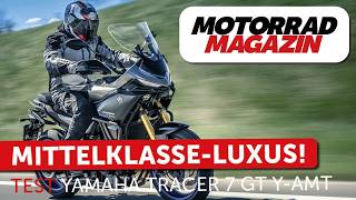 Test Yamaha Tracer GT mit Y-AMT – Automatik in der Mittelklasse mit Luxusausstattung