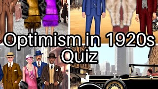 Test Your Knowledge of the Roaring 20s! 🎷 How Well Do You Know the Jazz Age?