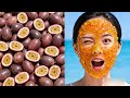 Facial mask made from passion fruit#Everything Can Be Made Into A Face Mask