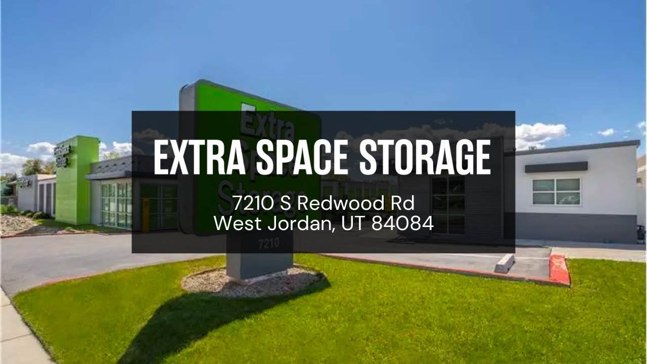 Storage Units in West Jordan, UT on S Redwood Rd | Extra Space Storage - YouTube