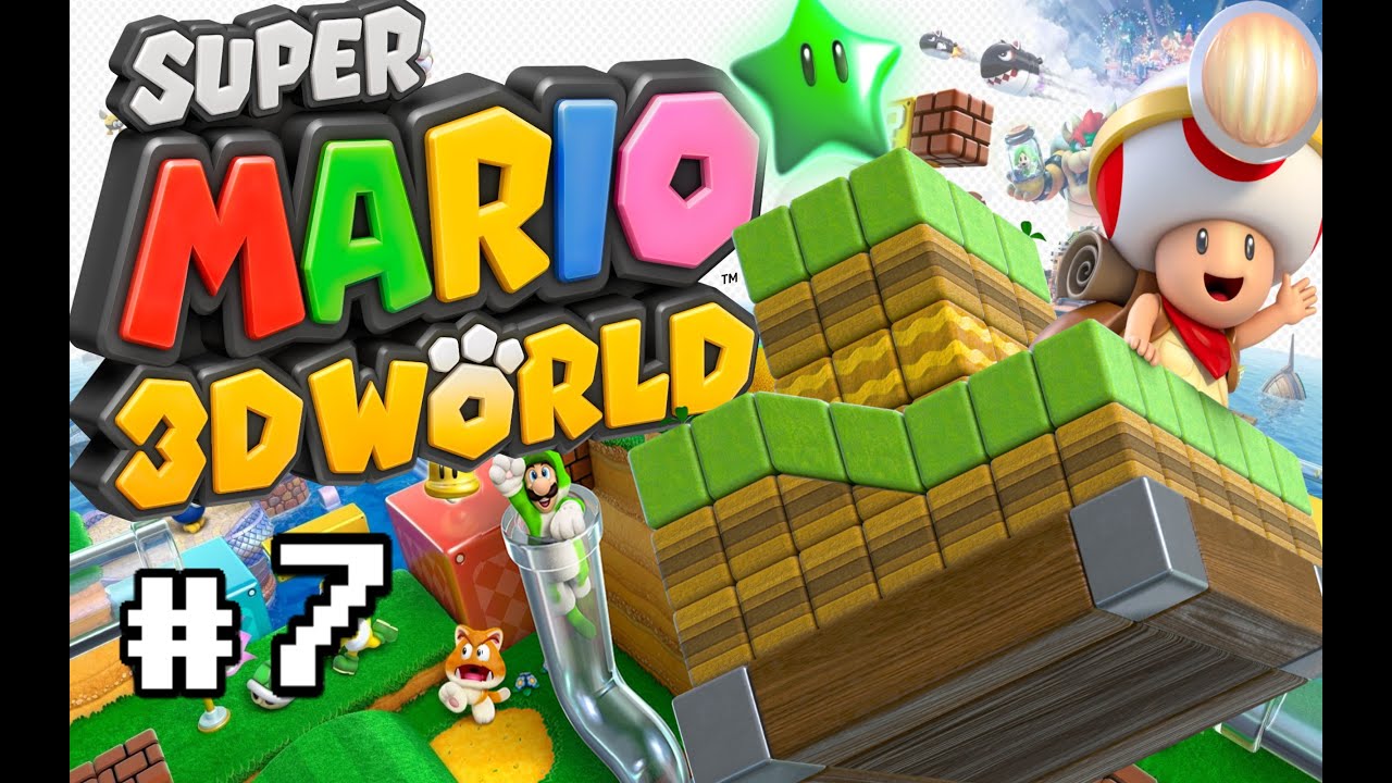 Super Mario 3D World: Episode 7 Captain Toad Levels - YouTube