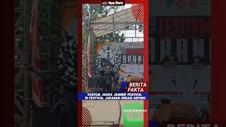 Penampilan kostum juara jember festival 2024 di #festivaljarananjawakreasi #kepung #kediri