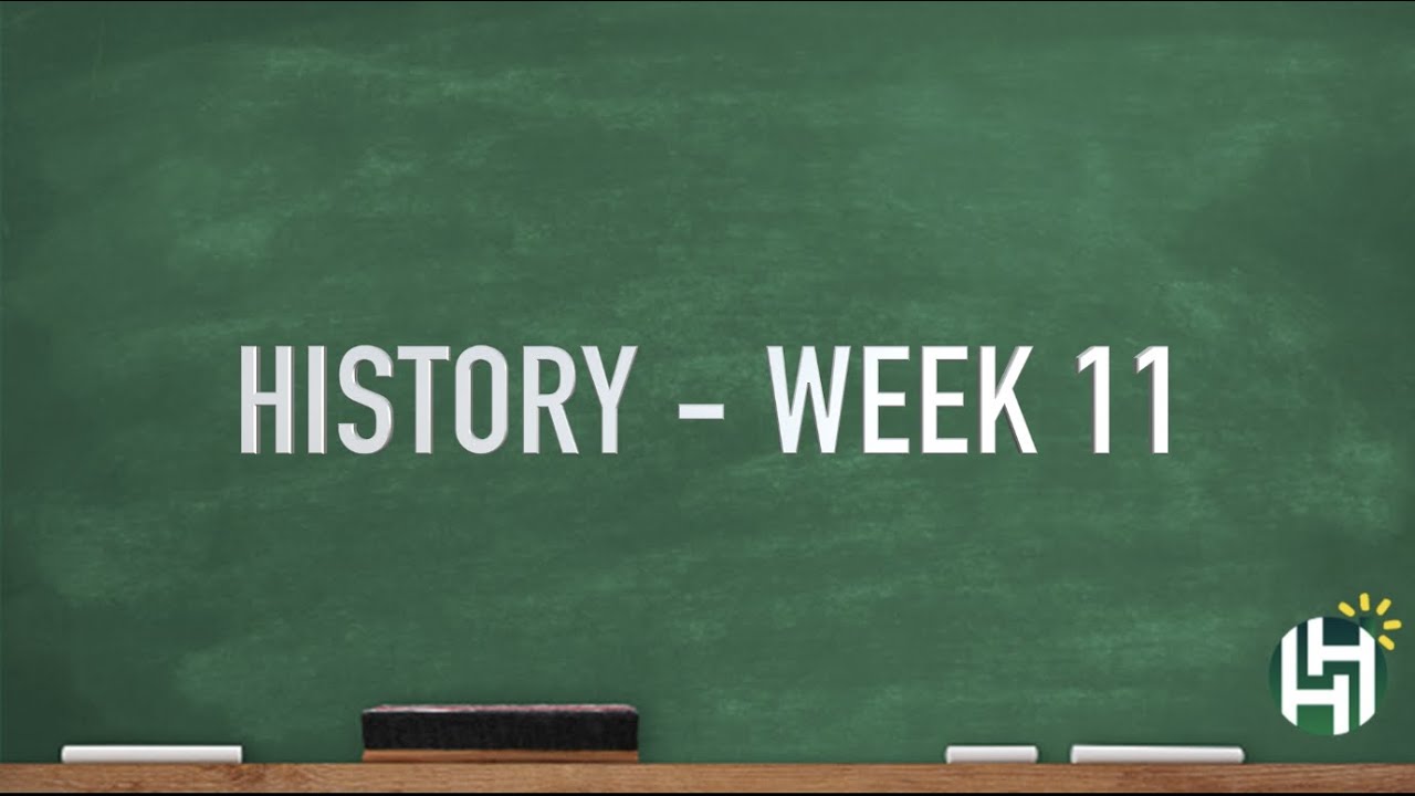 CC Cycle 3 Week 11 History - YouTube