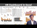 How to make hr dashboard in excel  dashboard kaise banaye  how to create dashboards in excel