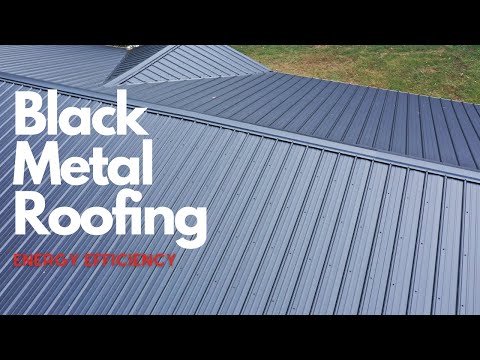 Black Tin Siding