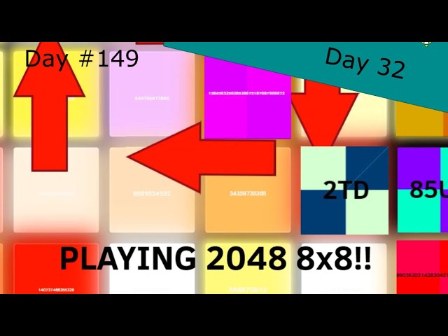 🔴LIVE: PLAYING 2048 8x8 part 54] - YouTube