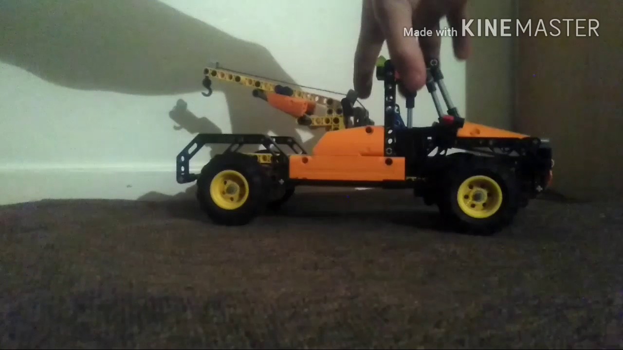 Lego Technic Tow Truck (MOC) - YouTube
