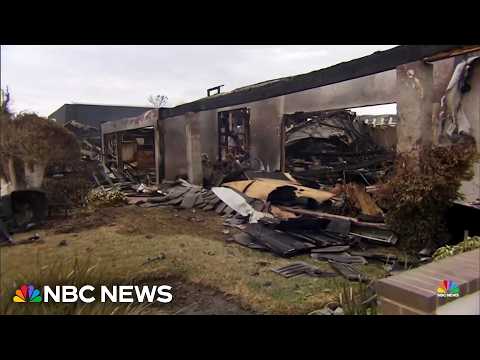 Several homes destroyed after wildfire hits Southern California