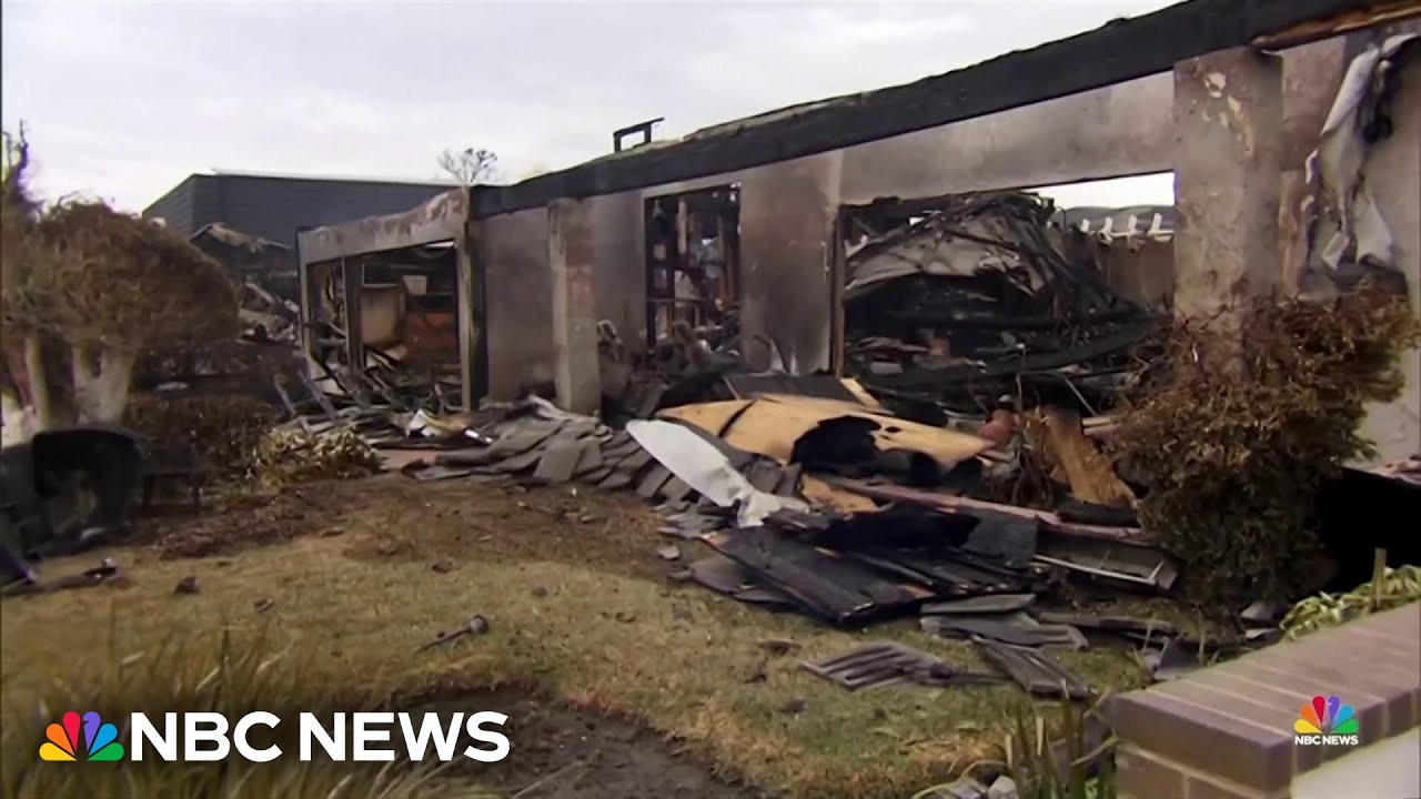 Several homes destroyed after wildfire hits Southern California