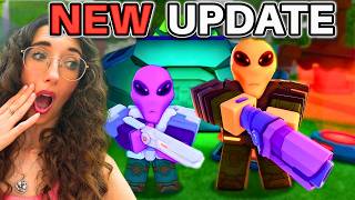 Can We SPEEDRUN The NEW ALIEN BADGES In 99 Nights In The Forest?!