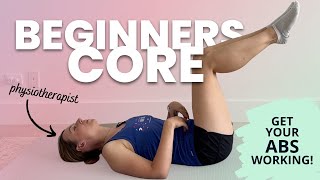 Beginners Core Workout | No Equipment | Learn How to Engage Your Core