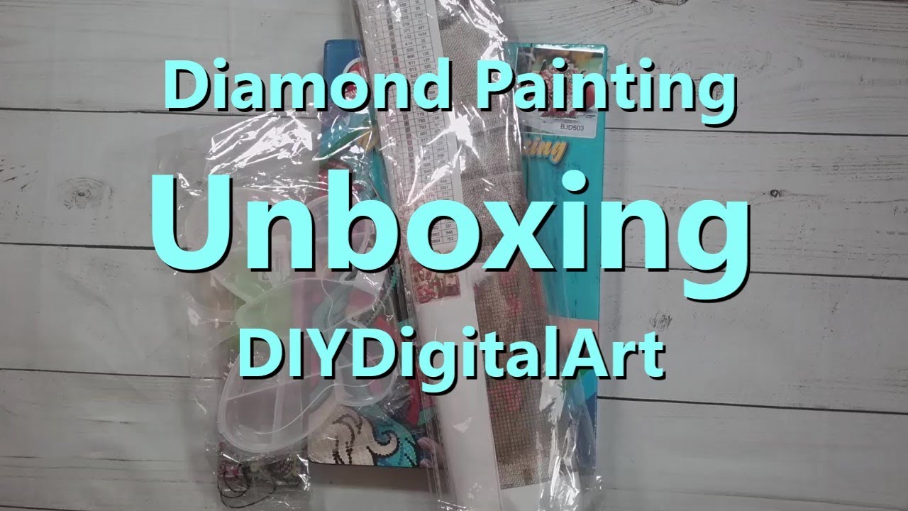 Diamond Painting Unboxing DIYDigitalArt YouTube
