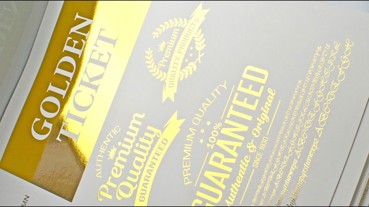 Laminate & Foil with ColorFlare CF1200 series