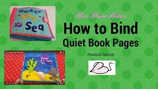 How to prepare quiet book pages Net Worth