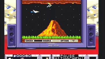 SNES The Legend of the Mystical Ninja - Gradius (Mini Game)