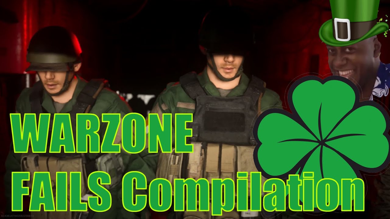 COD MW Warzone Fail Funy Moments Compilation St Patricks Day