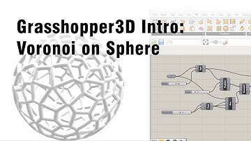 Grasshopper3D Intro: Voronoi on Sphere