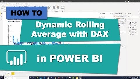 Dynamic Rolling Average with DAX in Power BI