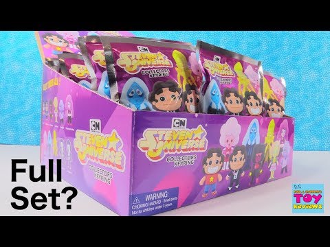 Steven Universe Cartoon Network Collectors Keyring Full Box Opening Review | PSToyReviews