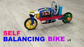 Self balancing bike ver. 3
