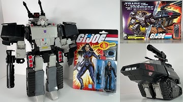 Transformers X G.I.Joe Megatron HISS Tank Unboxing and Review