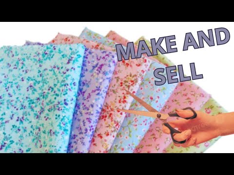 Amazing patchwork from scrap fabric / Sewing idea