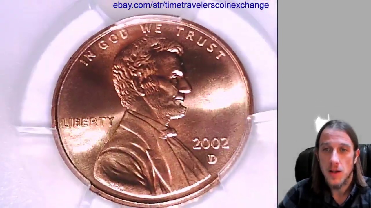 Coin Video of 2002 D Lincoln Memorial Cent Graded by PCGS MS 68 RD 38298064 Video