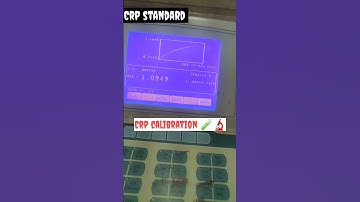 CRP test calibration with patient sample | CRP test perform | Processing #c- reactive protein