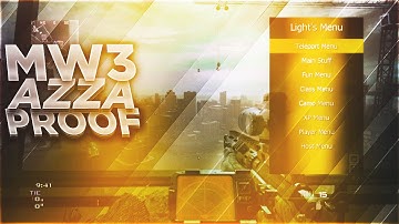 @LightLobbies Mw3 Azza/Superman Menu!