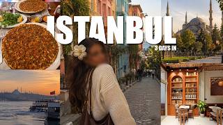3 slow days in Istanbul 🇹🇷 | Balat, ferries, cozy cafés & Turkish food ☕️