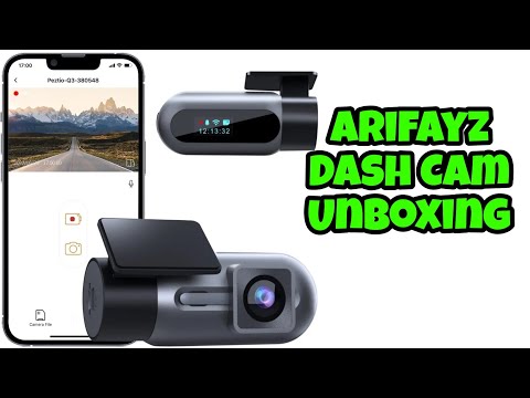 Unboxing and Review | ARIFAYZ Dash Cam WiFi FHD 1080P Car Camera, Front Dash Camera for Cars