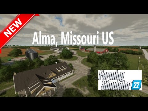 PS4pro-Live#New Map Alma,Missouri