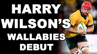 Harry Wilson's Wallabies Debut