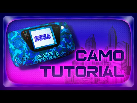 Design Your Own Custom Sega Game Gear Retro Gear Customs - %