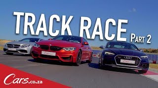 Track Battle | Mercedes C63S vs BMW M4 vs Audi RS5 - Part 2