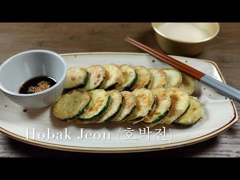 Fried Zucchini In Korean