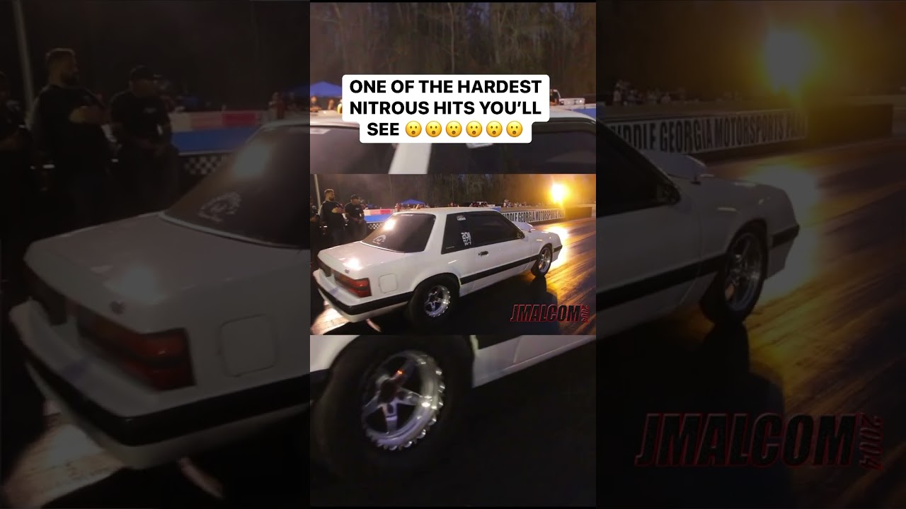 1 of the hardest nitrous hits you’ll see