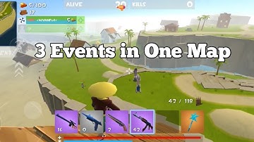 3 Events in one Map!! Funny Rocket Royale Gameplay 😂!!!