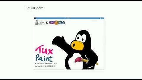 Chapter-5 Advanced tool in Tux Paint (part-1)
