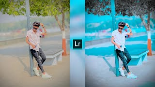 Blue and grey tone Lightroom photo editing//preset download free//