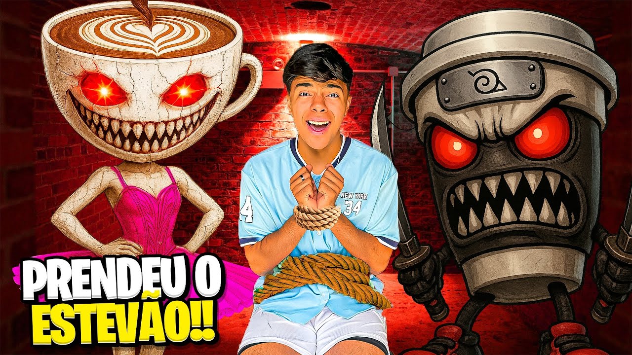 A BAILARINA DA DARK WEB PEGOU O ESTEVÃO JUNTO COM CAPPUCCINO ASSASSIN0! *especial 2 horas