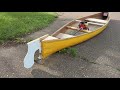 Building a Motorized Canoe out of Trash