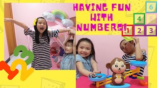 Counting and Adding numbers with Monkey Balance