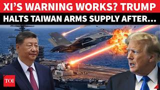 US Surrenders After Xi’s Threat? Trump Halts Historic $14 Billion Taiwan Arms Deal After China Visit