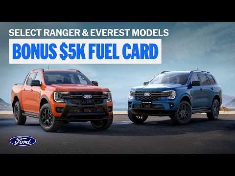Ranger and Everest $5K Fuel Card