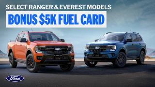 Ranger and Everest $5K Fuel Card
