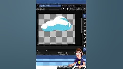 Aseprite: Custom Cloud Brush